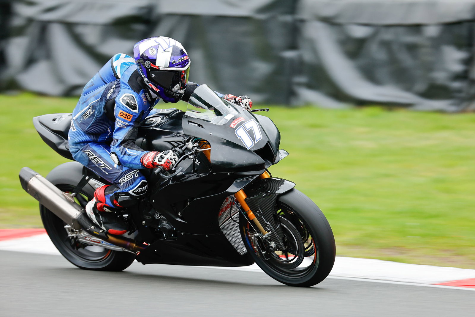 John McPhee, 2025 Oulton Park BSB test. Credit: Ian Hopgood Photography.